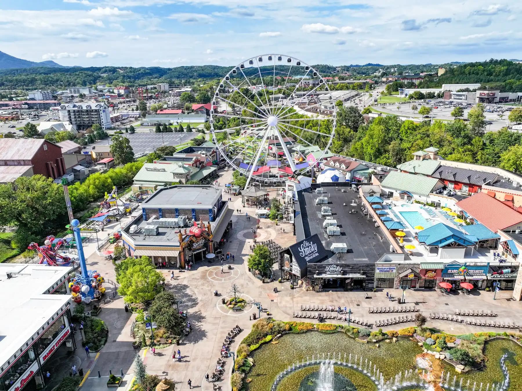 Blog - Aerial view of The Island