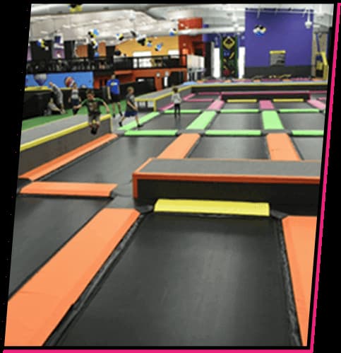 Photo - Angled trampoline photo