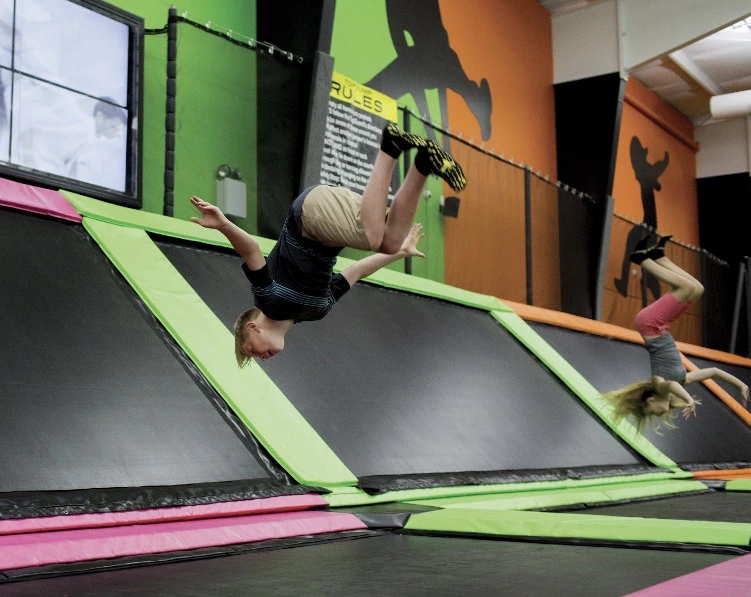 indoor trampoline park